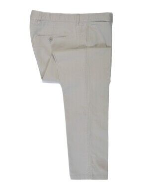 Brax Beige Stretch Cotton Felix Chinos 34 35474